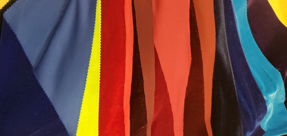 Stretch Velvet Fabric by the Yard | Soft and Smooth Spandex Velvet Fabric | 60" wide | Multiple Colors | Wholesale Bolt Available |