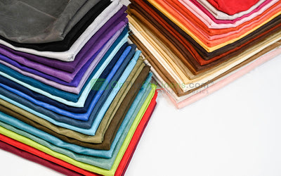 Micro Suede Fabric by the Yard and Wholesale Bolt | Faux Suede Fabric | Multiple Colors | 60" Wide |