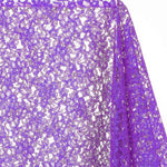 Raschel Lace Table Linens | Raschel Lace Tablecloths | Multiple Colors |