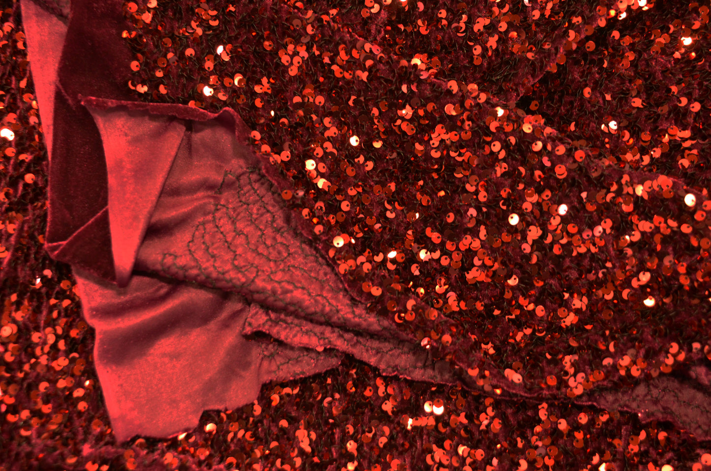Sequins Stretch Velvet Fabric by the Yard | Sequins Velvet Fabric | 60" wide | Multiple Colors |