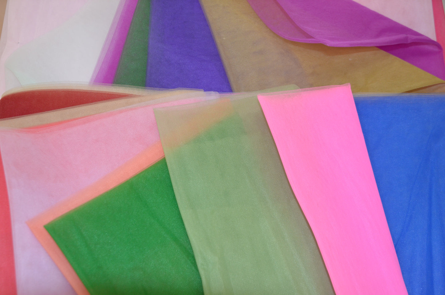 Bridal Tulle Wedding Dress Fabric | Wholesale 50 Yard Bolt | 100% Nylon | 108" Wide