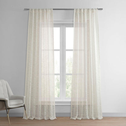 108" Turkish Sheer Event Drapery Panels | Custom Made to Order | Multiple Colors |