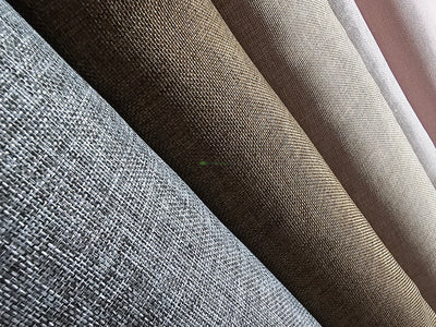 Vintage Linen Event Drapery Panels | Imitation Burlap Curtains | Washable 100% Polyester Burlap |