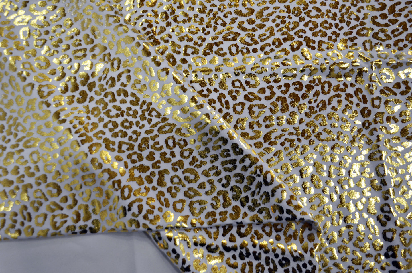Cheetah Kiss Hologram Spandex Fabrics | Cheetah Print Spandex Fabric | 60" Wide | Dancewear Fabric |