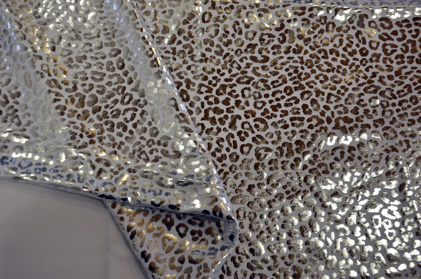 Cheetah Kiss Hologram Spandex Fabrics | Cheetah Print Spandex Fabric | 60" Wide | Dancewear Fabric |