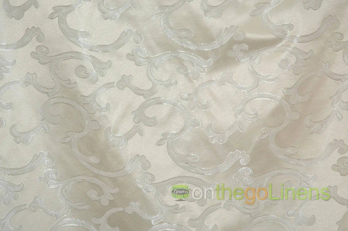 Scarlet Jacquard Ivory