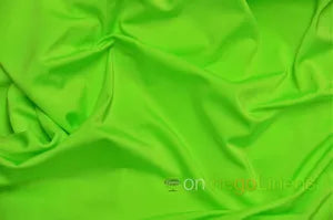 Neon Green Stretch Nylon Spandex