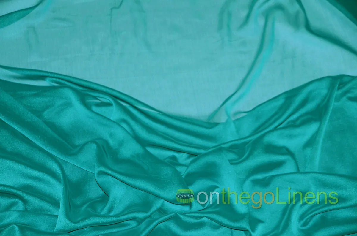 Emerald Two Tone Chiffon