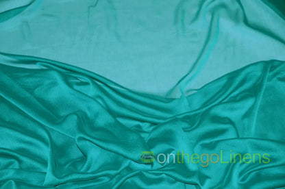Emerald Two Tone Chiffon
