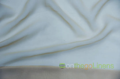 Light Taupe Chiffon 60 Wide