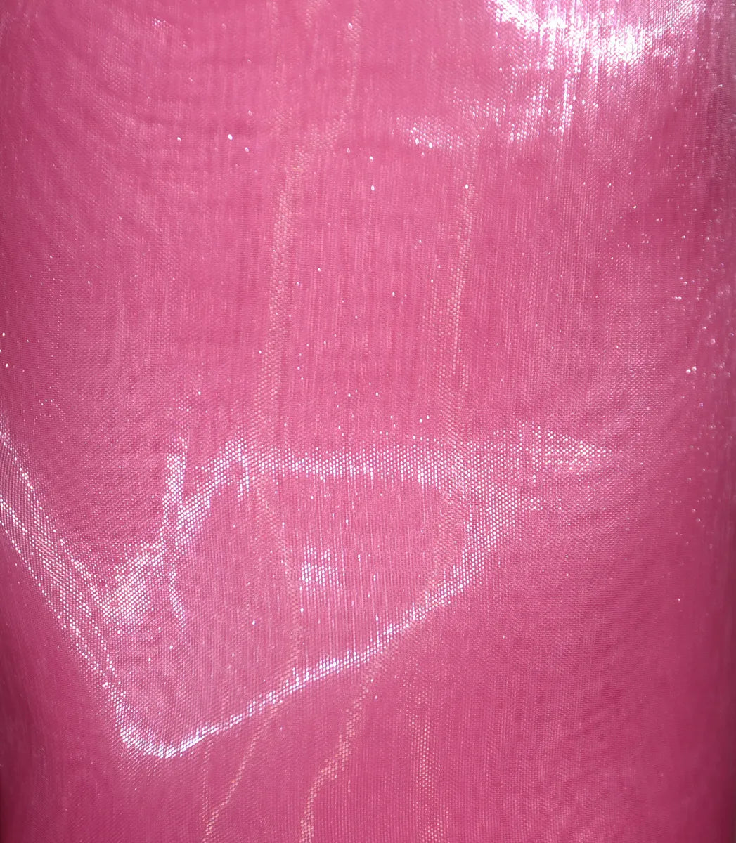 Bubblegum Mirror Organza