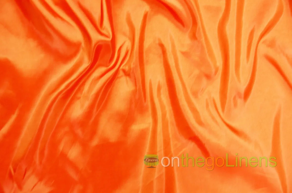 Orange Solid Taffeta