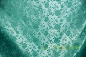 Satin Floral Jacquard Fabrics