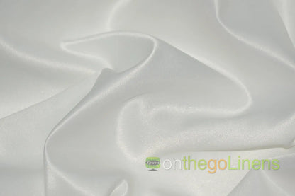 Lamour Satin Fabric by the Yard & Bolt | 100% Polyester Semi Dull Heavy Satin Fabric | 60" Wide | Multiple Colors |