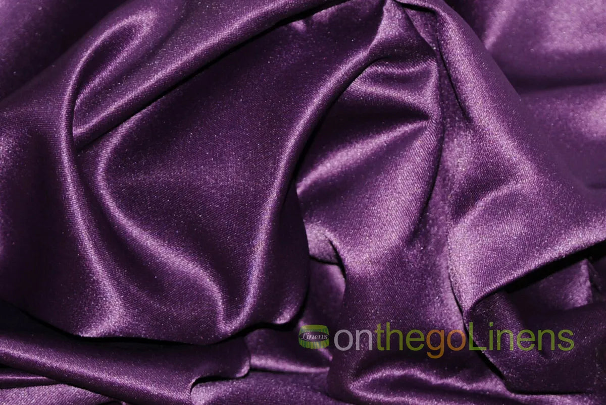 Plum LAmour Satin
