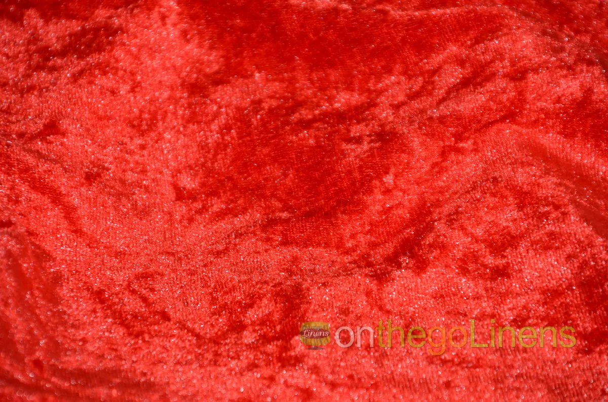 Panne Velvet Red