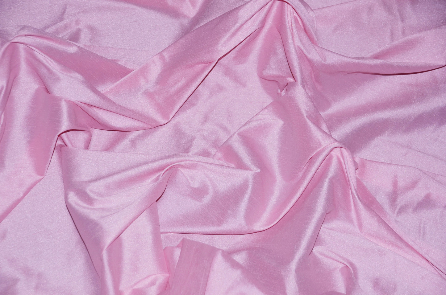 Faux Dupioni Silk Fabric | Imitation Dupioni Silk Fabric by the Yard | 54" Wide | 100% Polyester |