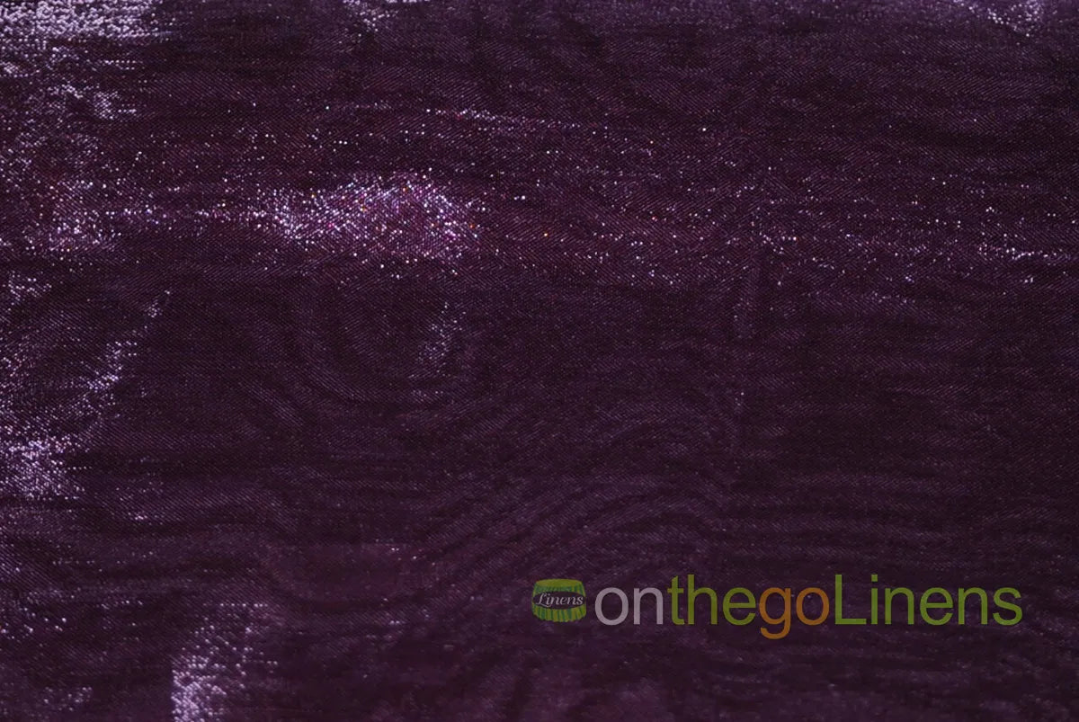 Crystal Organza Plum