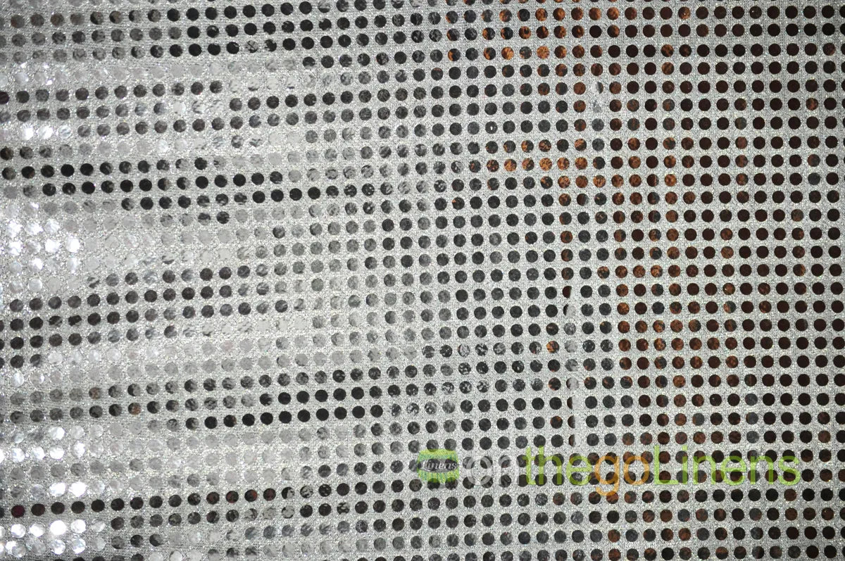 6MM Confetti Dot Sequins Fabrics | 45" Wide | Multiple Colors |