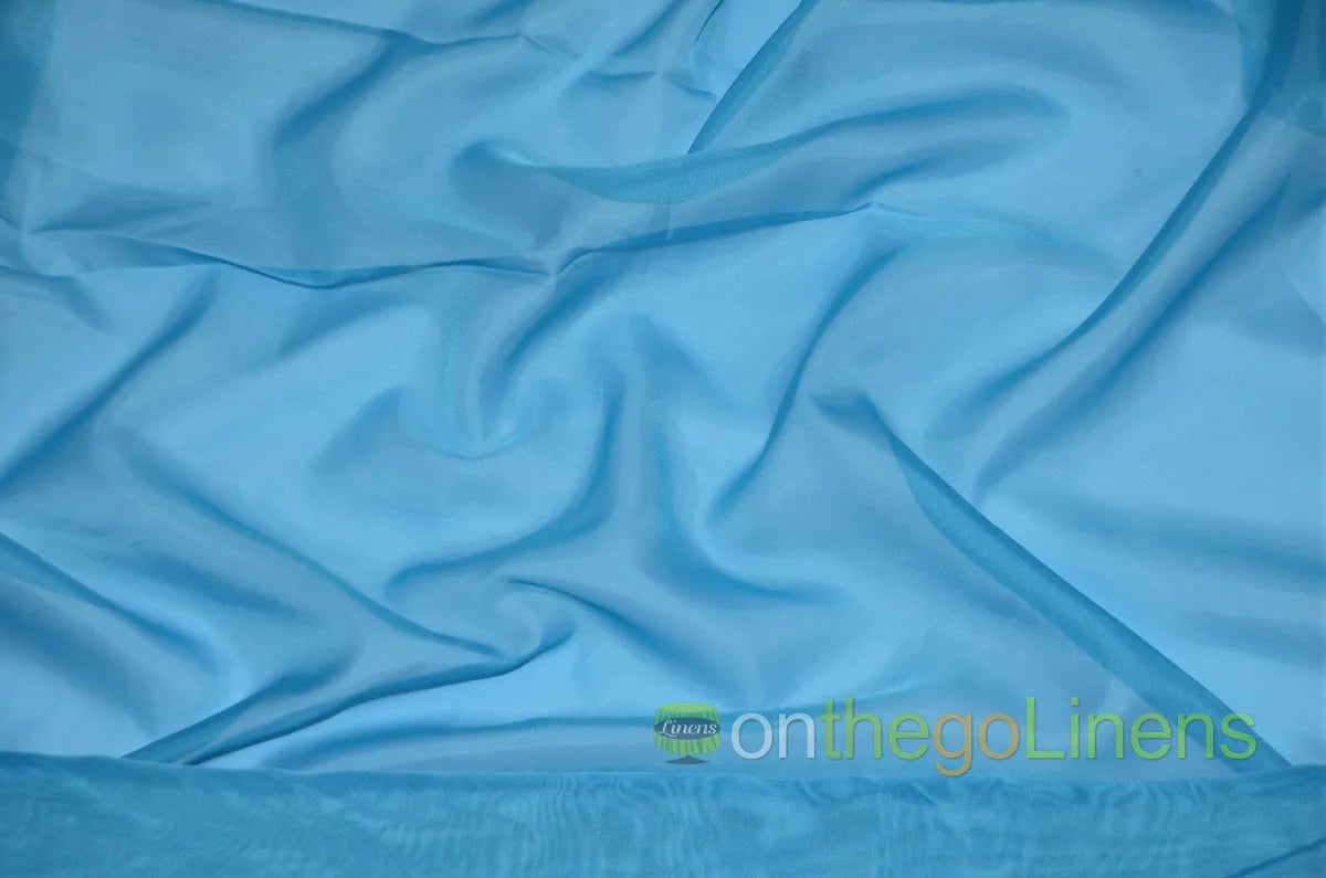 Turquoise IFR Sheer Voile