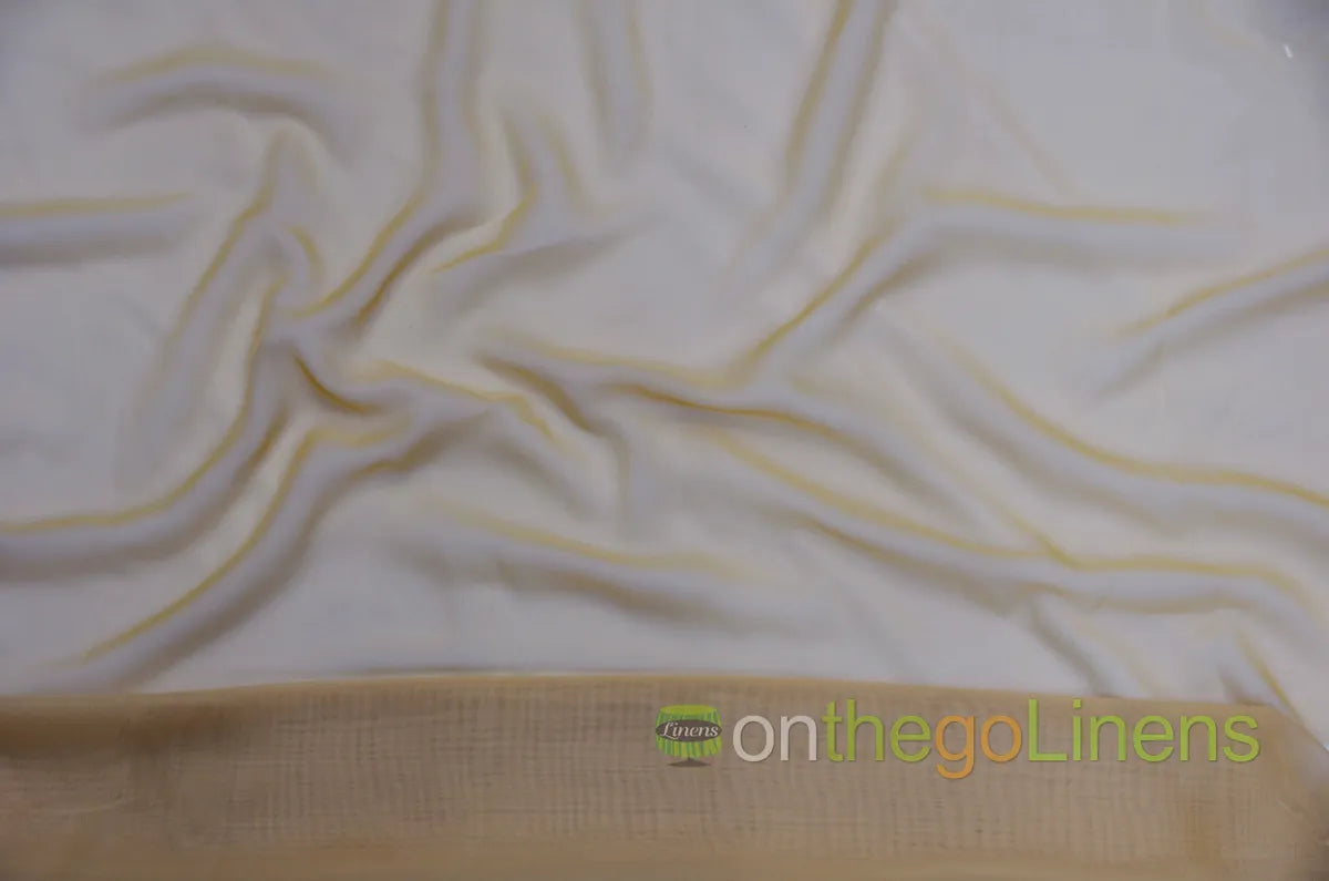 Khaki Chiffon 60 Wide