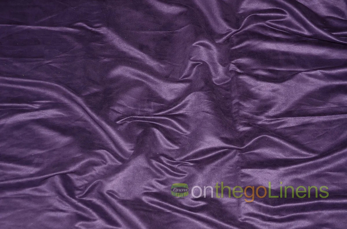 Plum Micro Suede