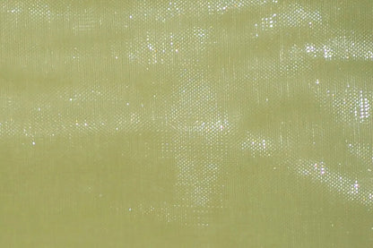 Light Yellow Mirror Organza