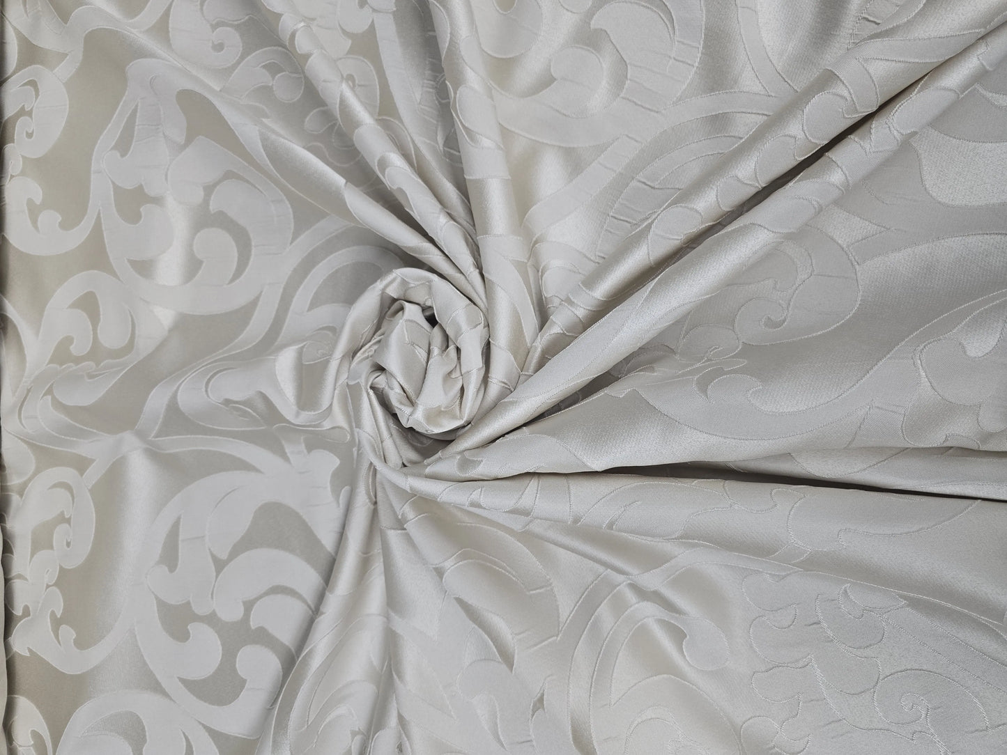 Victorian Damask Fabric by the Yard | Classic Jacquard Fabric | 60" Wide | 100% Polyester |