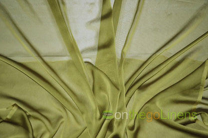 Olive Two Tone Chiffon