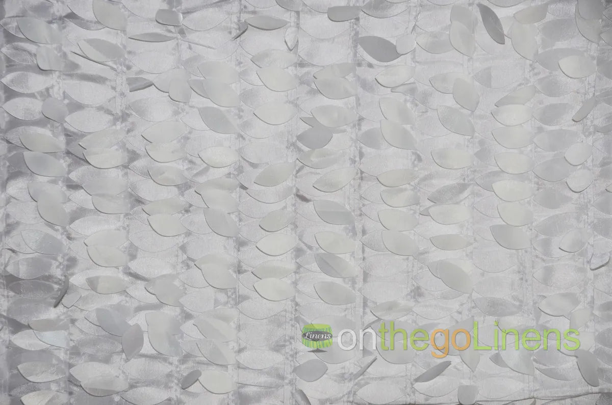 Leaf Taffeta Fabric by the Yard | Hanging Leaf Taffeta Fabric | Multiple Colors |