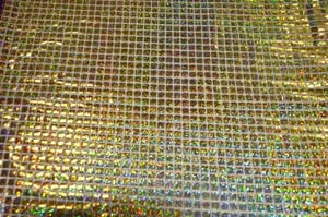 Hologram Quad Sequins Fabrics