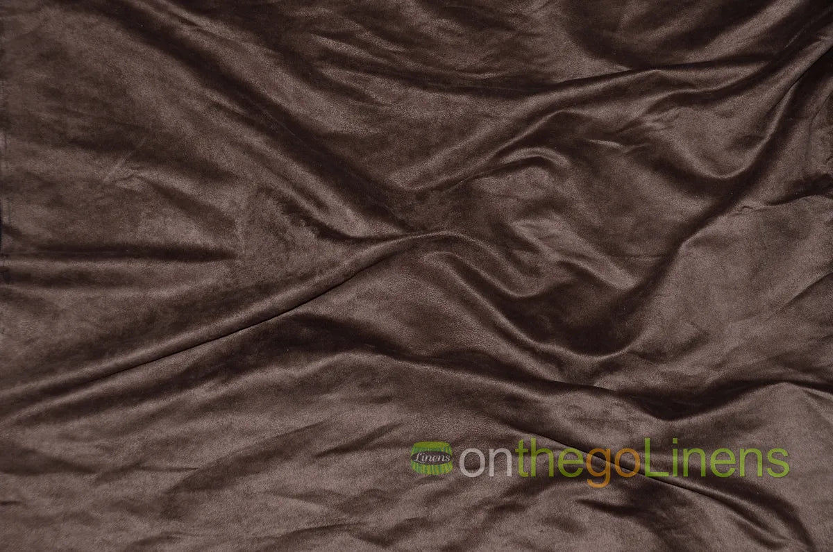 Chocolate Micro Suede