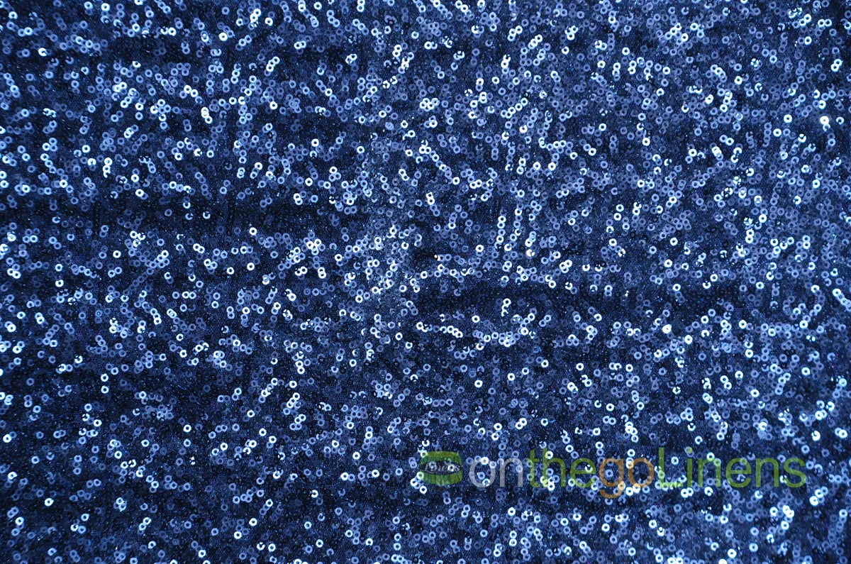 Glitz Mesh Sequins Fabric by the Yard & Bolt | 54" Wide | Multiple Colors |