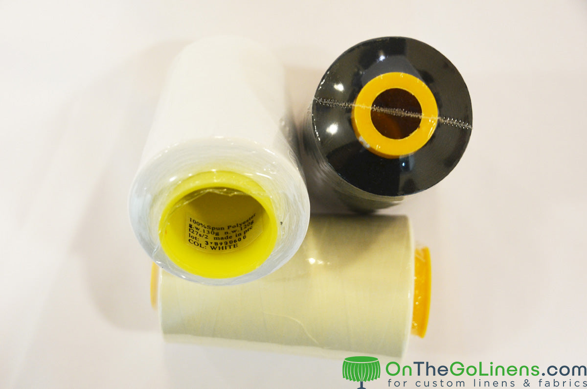All Purpose Thread | 6000 Yard Spool Thread | 100% Polyester | Multiple Colors |