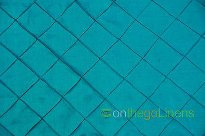 Pintuck 4x4 Fabric by the Yard | Diamond Taffeta Fabric | 52" wide | Multiple Colors |