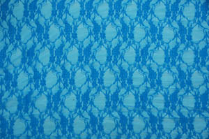 Vintage Stretch Lace Fabric | Giselle Stretch Floral Lace Fabric by the Yard | 58" Wide | Poly Spandex |