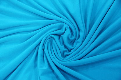 ITY Jersey Fabric by the Yard | Interlock Twist Yarn | 60" Wide | 92/8 Poly Spandex | Multiple Colors |