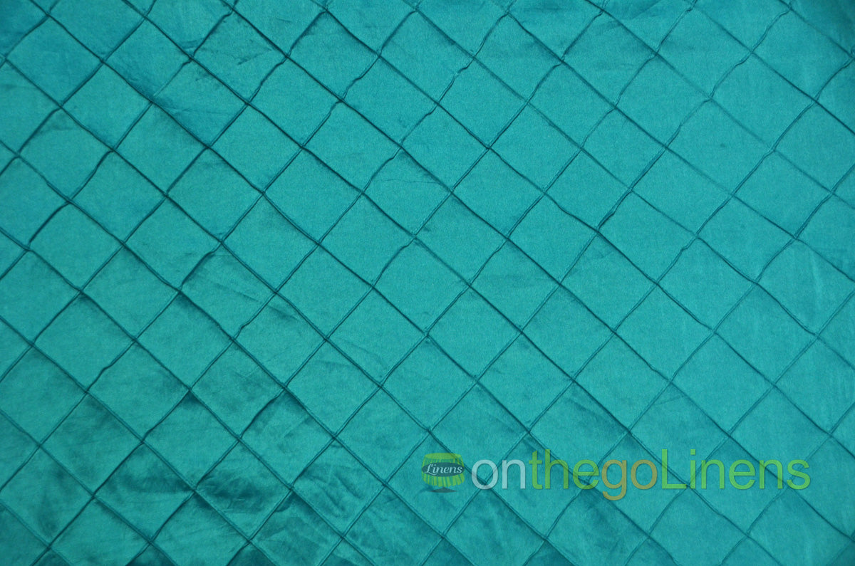 Pintuck 2x2 Fabric by the Yard | Diamond Taffeta Fabric | 52" wide | Multiple Colors |