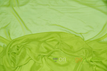 IFR Two Tone Chiffon Event Drapery Panels | Cationic Chiffon Curtains | Inherently Fire Retardant |