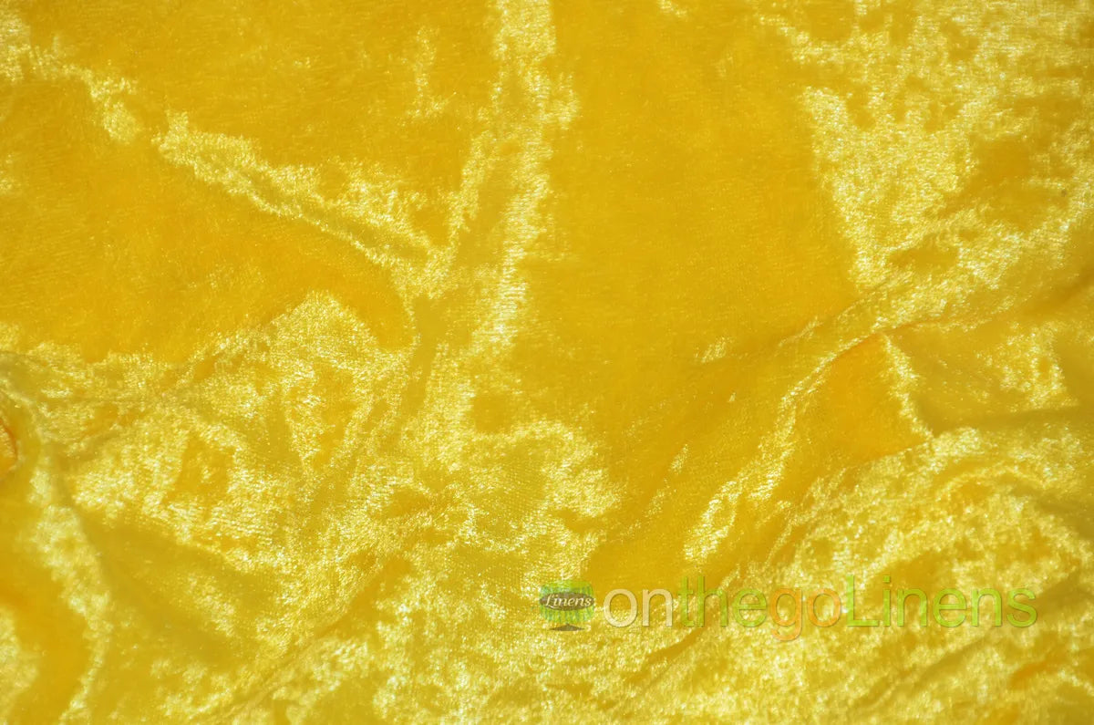 IFR Panne Velvet Table Linens | Crush Velour Tablecloth | Inherently Fire Retardant | Multiple Colors |
