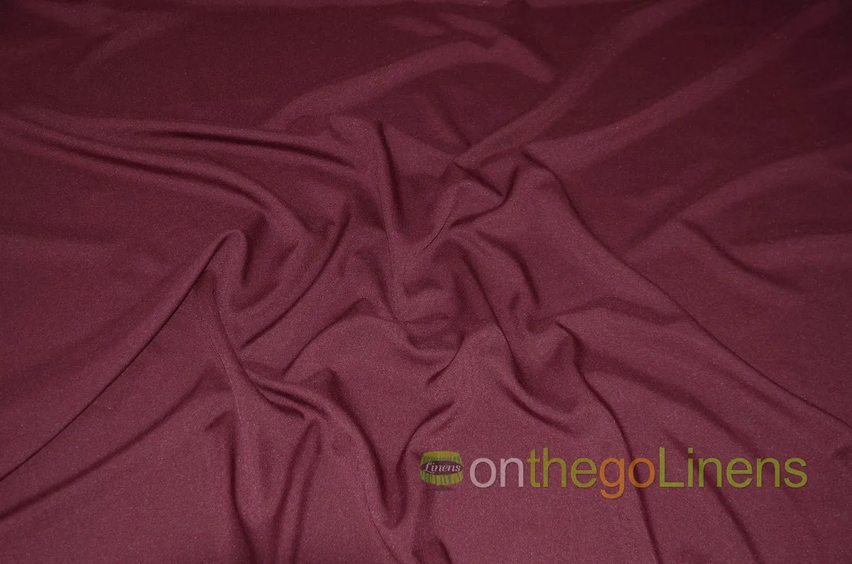 Burgundy Visa Polyester