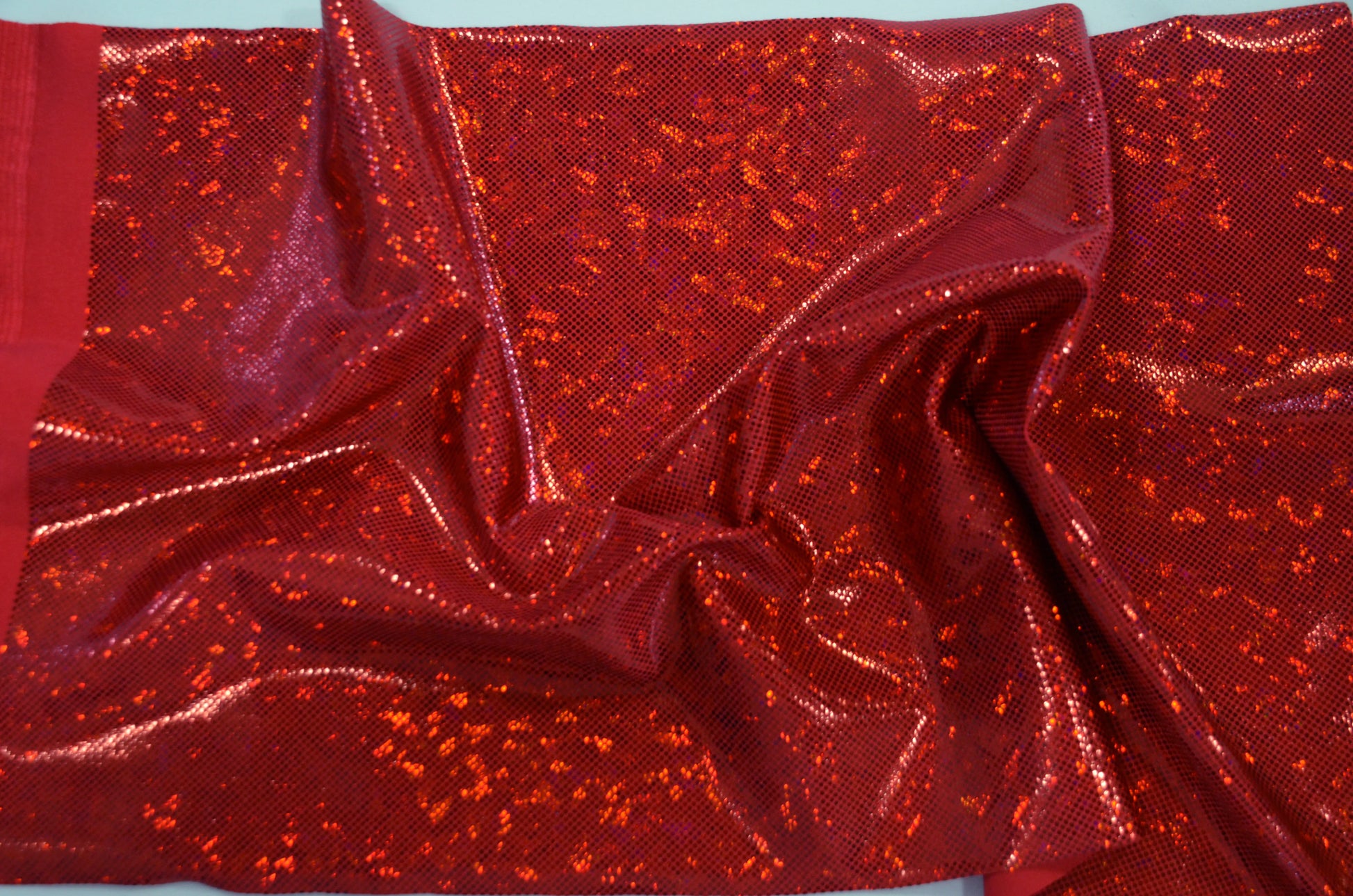 Hologram Spandex Red