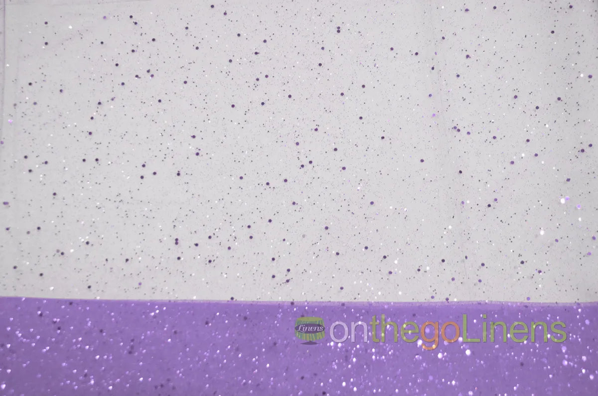 Lilac Tulle Glitter