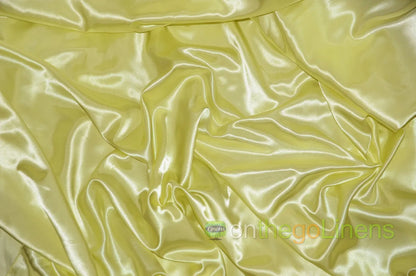 Charmeuse Satin Fabric by the Yard and Wholesale Bolt | IFR Satin Fabric | Silky Soft Satin Fabric |