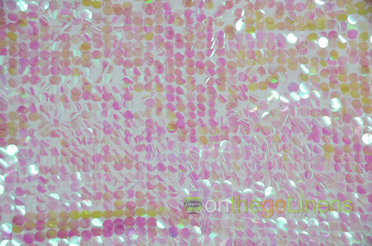 Payette Sequins Event Drapery Panels | Paillette Fish Scale Sequins Curtains | Multiple Colors |