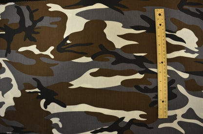 Army Camouflage Cotton Fabrics | Multiple Colors | 100% Cotton Print | 60" Wide |