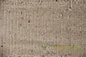 New York Dazzle Sequins Table Linens | 6mm Sequins Mesh Tablecloths | Multiple Colors |