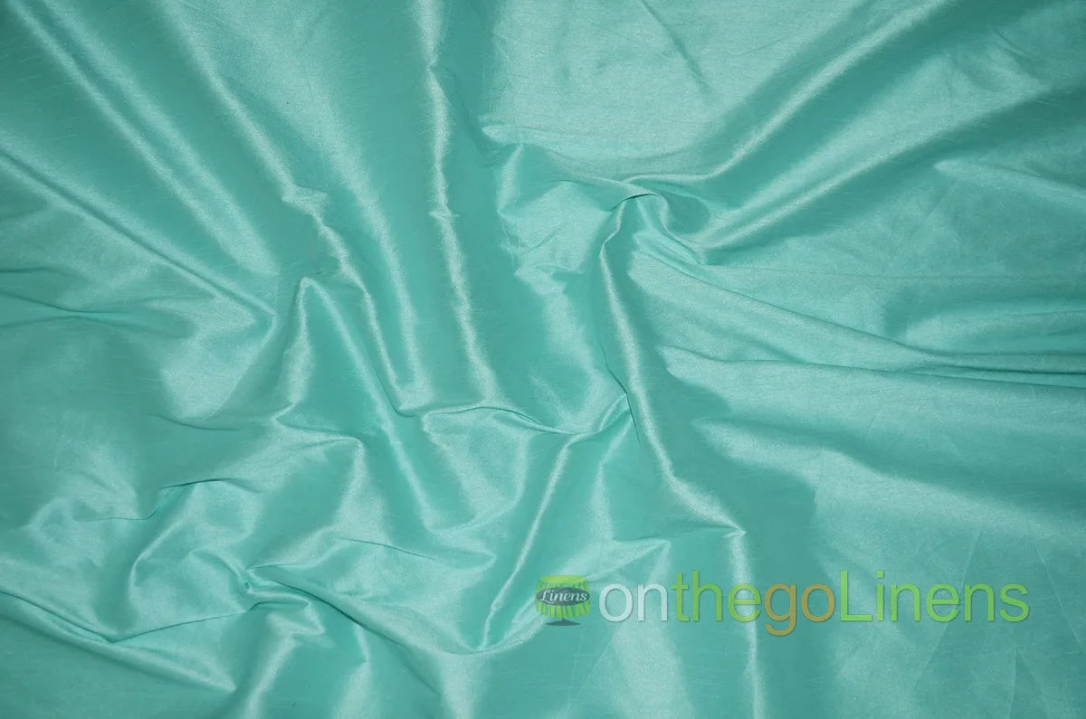 Faux Dupioni Silk Fabric | Imitation Dupioni Silk Fabric by the Yard | 54" Wide | 100% Polyester |