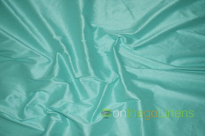 Faux Dupioni Silk Fabric | Imitation Dupioni Silk Fabric by the Yard | 54" Wide | 100% Polyester |