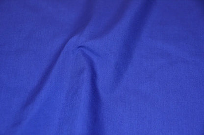 Royal Blue Poly Cotton Broadcloth